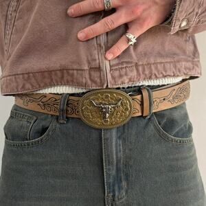 Y2k classy brown american western